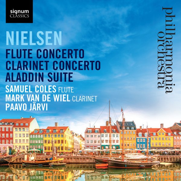 Nielsen: Flute Concerto; Clarinet Concerto; Aladdin Suite cover