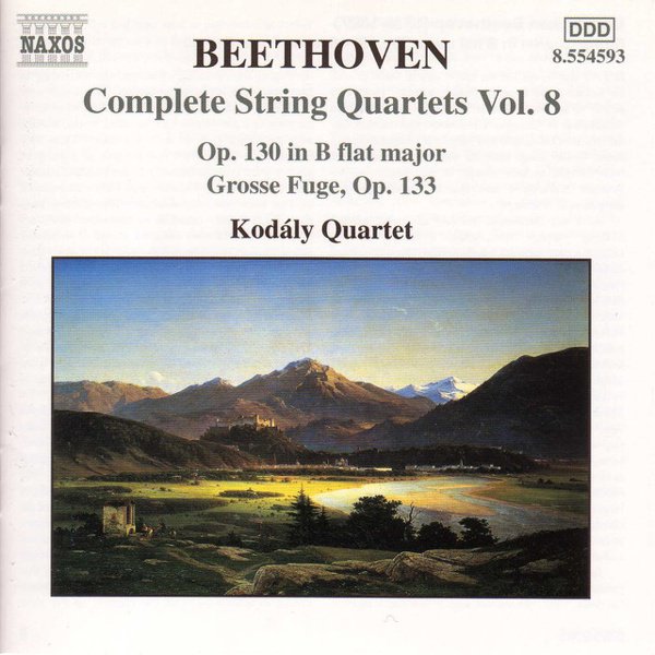 Beethoven: Complete String Quartets, Vol. 8 cover