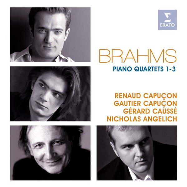 Brahms: Piano Quartets Nos. 1-3 album cover