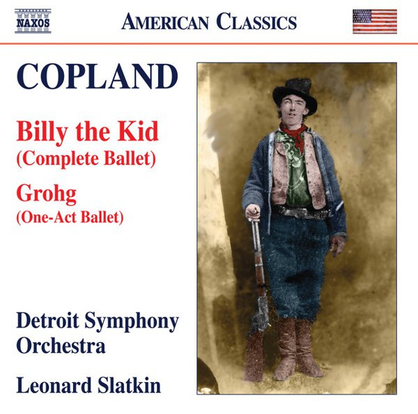 Copland: Billy the Kid; Grohg cover