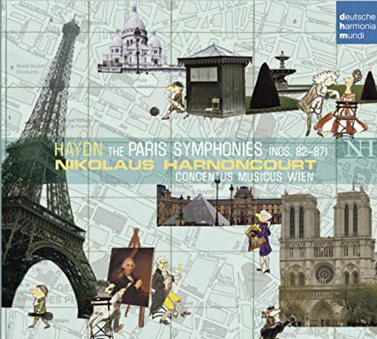 Haydn: The Paris Symphonies Nos. 82-87 album cover