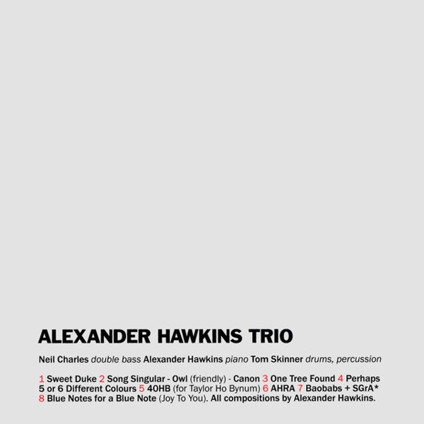 Alexander Hawkins Trio album cover