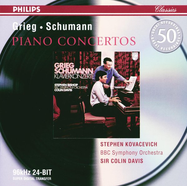 Grieg, Schumann: Piano Concertos cover