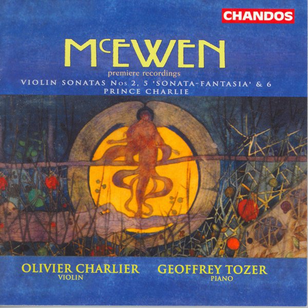 McEwen: Violin Sonatas Nos. 2, 5 & 6; Prince Charlie cover