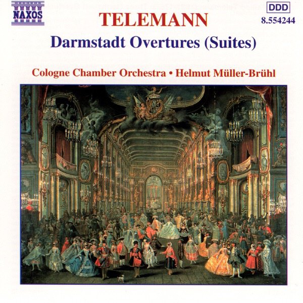 Telemann: Darmstadt Overtures (Suites) cover