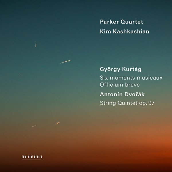 Kurtág: Six Moments Musicaux & Officium Breve / Dvořák: String Quintet, Op. 97 cover