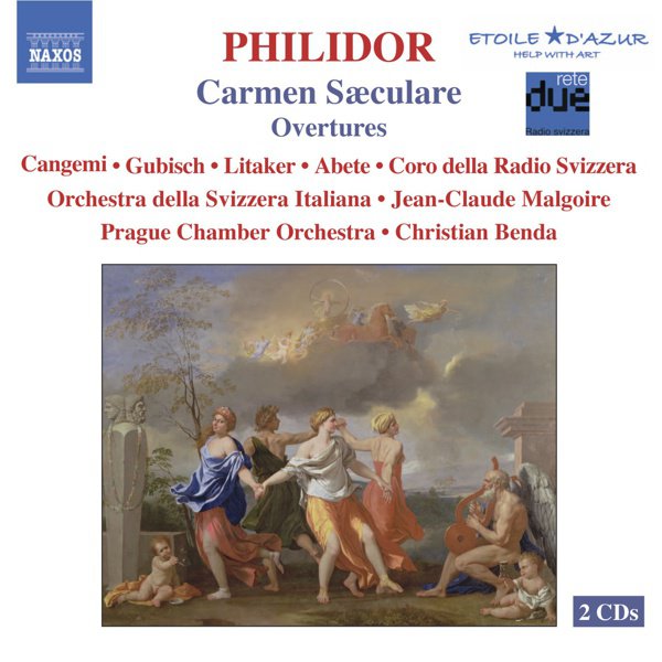 Philidor: Carmen Saeculare; Overtures cover
