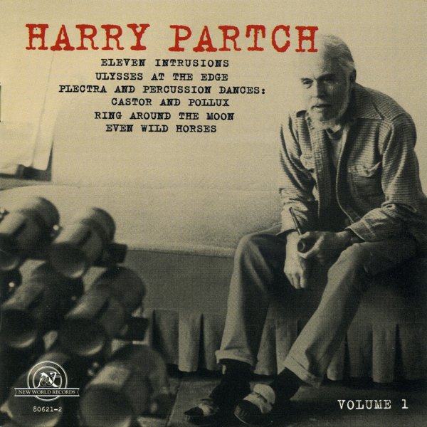 The Harry Partch Collection Volume 1 cover