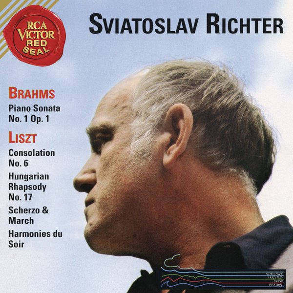 Sviatoslav Richter plays Brahms & Liszt cover