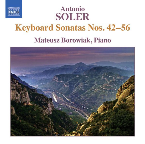 Antonio Soler: Keyboard Sonatas Nos. 42-56 cover
