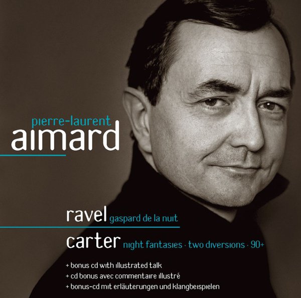 Ravel: Gaspard de la Nuit; Carter: Night Fantasies; Two Diversions; 90+ cover