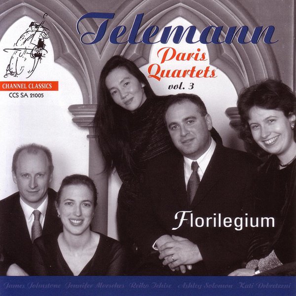 Telemann: Paris Quartets, Vol. 3 cover