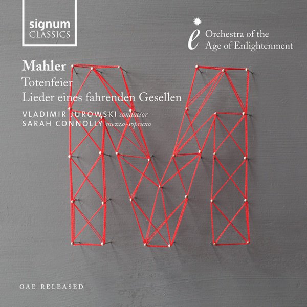 Mahler: Totenfeier; Lieder eines fahrenden Gesellen cover