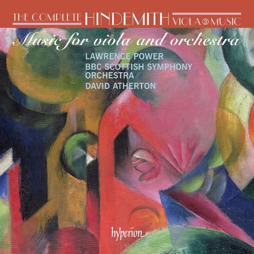 Hindemith: Music for Viola and Orchestra cover