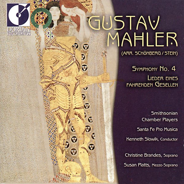 Mahler: Symphony No. 4; Lieder Eines Fahrenden Gesellen cover