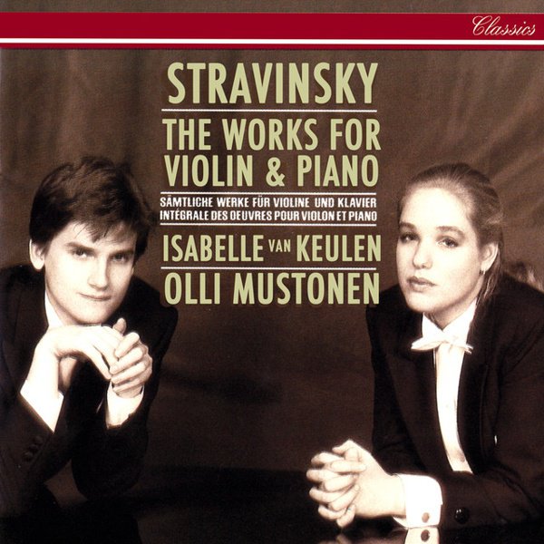Stravinsky: The Works for Piano & Violin cover