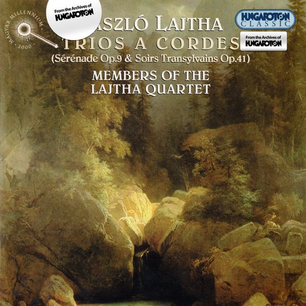 László Lajtha: String Trios, Opp. 9 & 41 cover