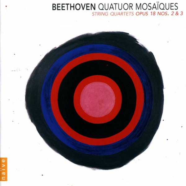 Beethoven: String Quartets Op. 18, Nos. 2 & 3 cover