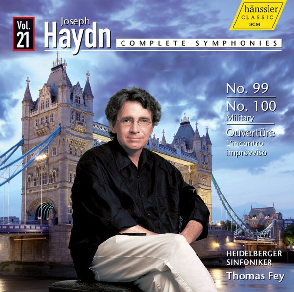 Haydn: Complete Symphonies, Vol. 21; Nos. 99, 100 cover