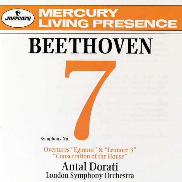 Beethoven: Symphony No. 7; Leonore Overture No. 3 cover