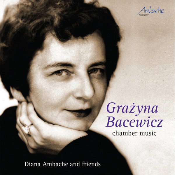 Grazyna Bacewicz: Chamber Music cover
