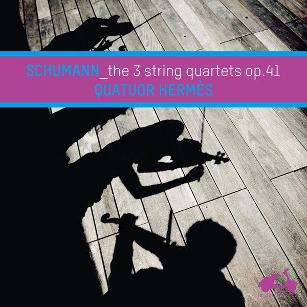 Schumann: 3 string quartets, Op. 41 cover