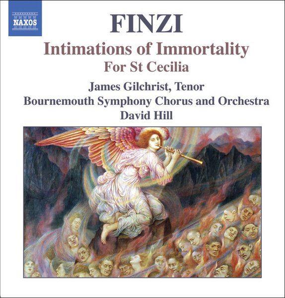Finzi: Intimations of Immortality; For St. Cecilia album cover
