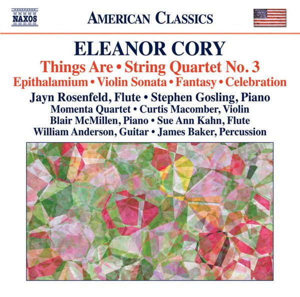Eleanor Cory: Things Are; String Quartet No. 3 cover