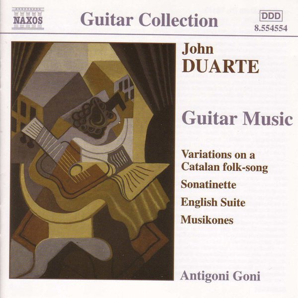 John Duarte: Guitar Music cover