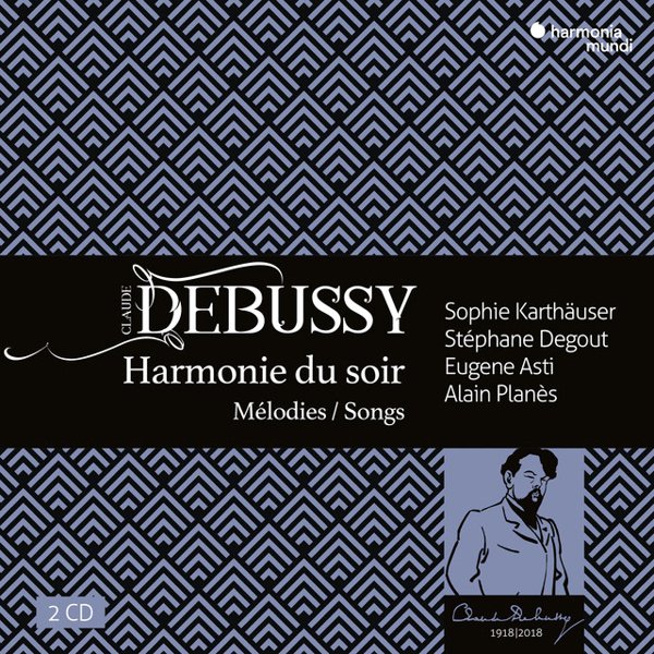 Claude Debussy: Harmonie du Soir - Mélodies cover
