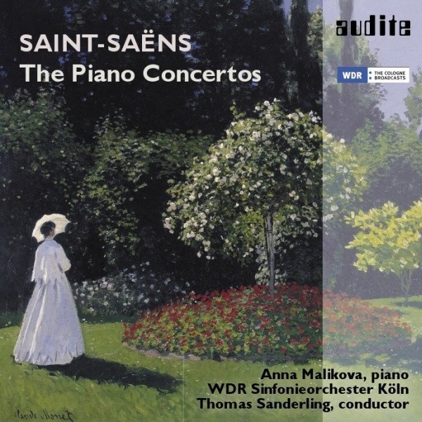 Saint-Saëns: The Piano Concertos album cover