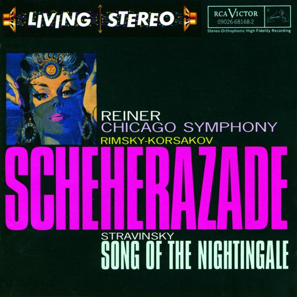 Nikolay Rimsky-Korsakov: Scheherazade; Igor Stravinsky: Song of the Nightingale cover