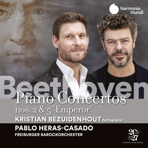 Beethoven: Piano Concertos Nos. 2 & 5 “Emperor” cover