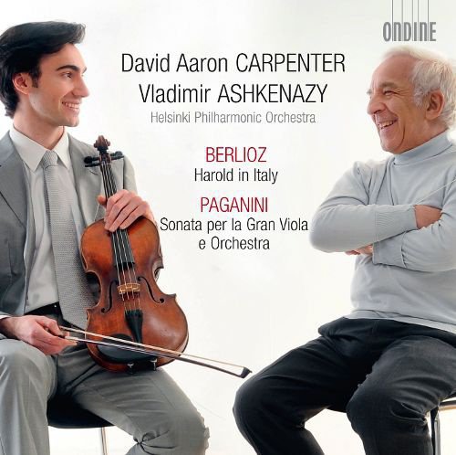 Berlioz: Harold in Italy; Paganini: Sonata per la Gran Viola e Orchestra album cover