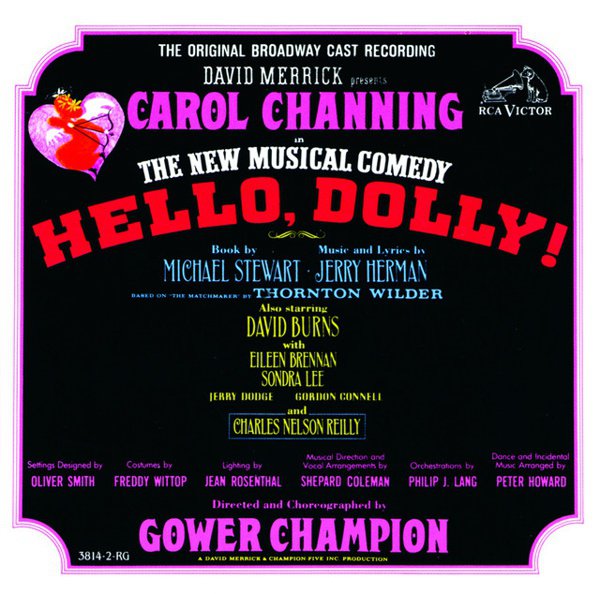 Hello, Dolly! [Original Broadway Cast Recording] album cover