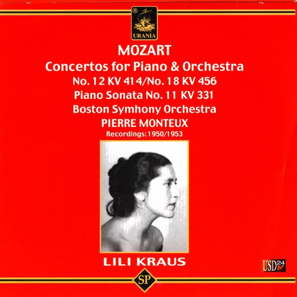 Mozart: Concertos for Piano and Orchestra Nos. 12, 18 11 cover