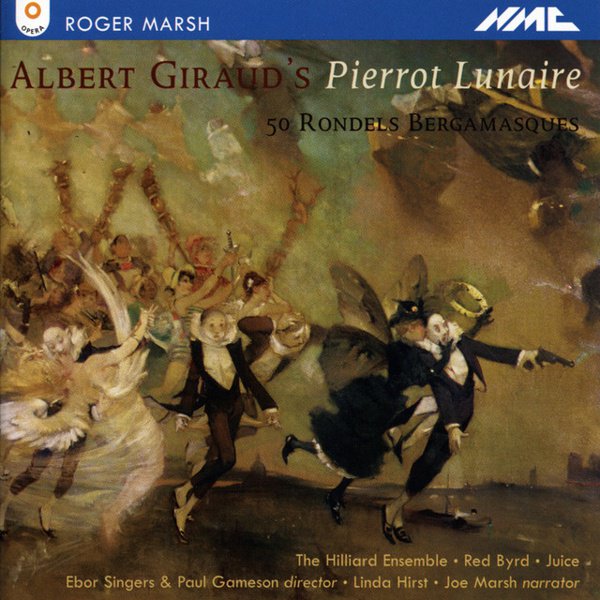 Roger Marsh: Albert Giraud’s Pierrot Lunaire cover