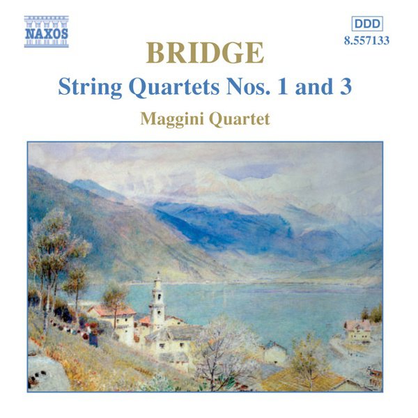 Bridge: String Quartets Nos. 1 and 3 album cover