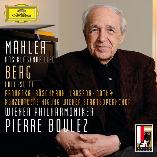 Mahler: Das Klagende Lied; Berg: Lulu-Suite cover