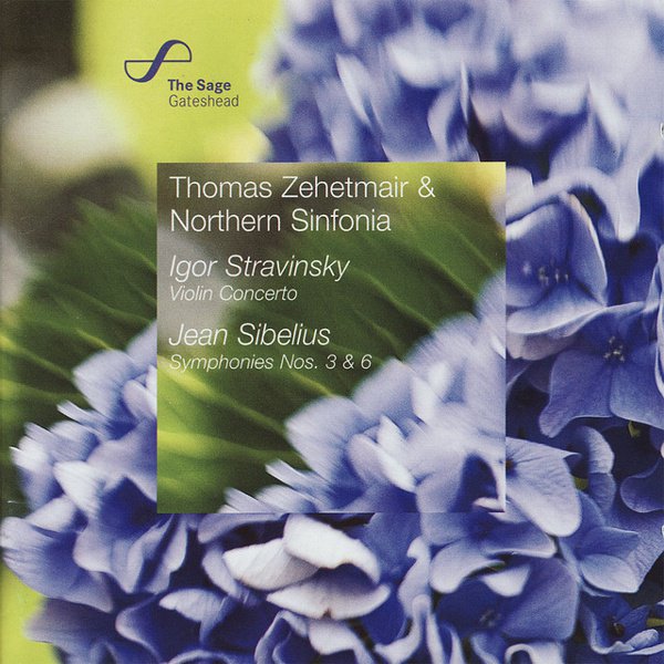 Stravinsky: Violin Concerto; Sibelius: Symphonies Nos. 3 & 6 cover