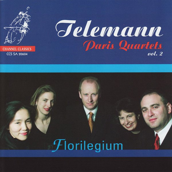Telemann: Paris Quartets, Vol. 2 cover