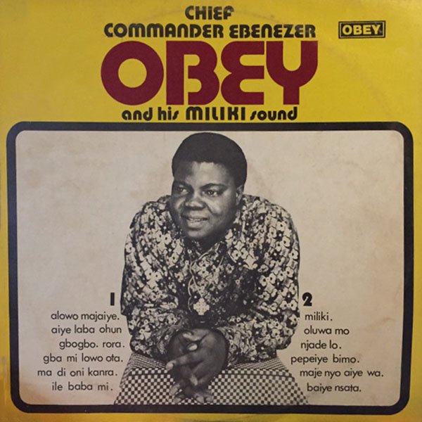 Chief Commander Ebenezer Obey and His Miliki Sound cover