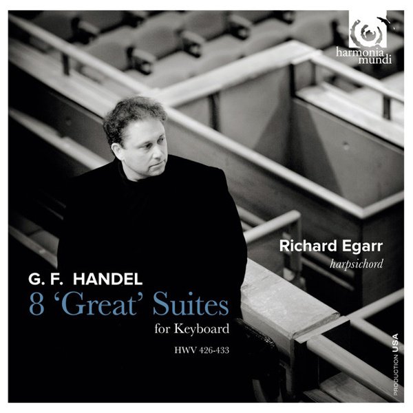 G.F. Handel: 8 ‘Great’ Suites for Keyboard, HWV 426-433 cover