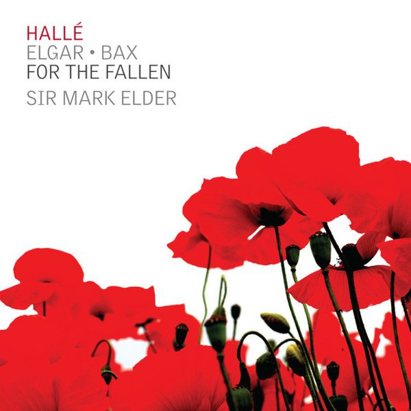 Elgar, Bax: For the Fallen album cover