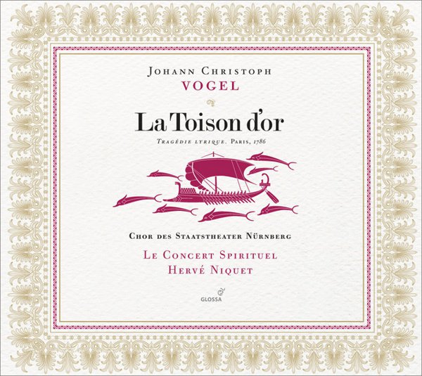 Johann Christoph Vogel: La Toison d’or cover