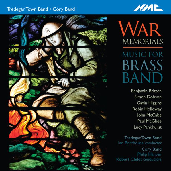 War Memorials: Music for Brass Band cover