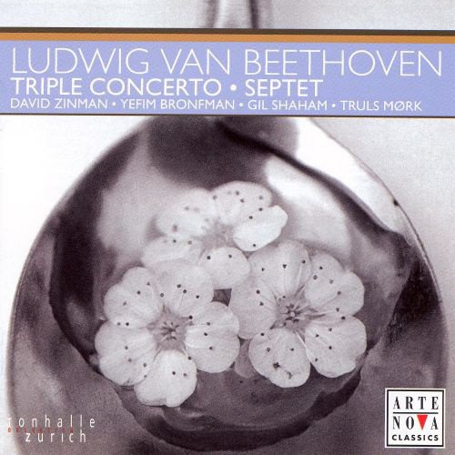 Beethoven: Triple Concerto Op. 56; Septet Op. 20 cover