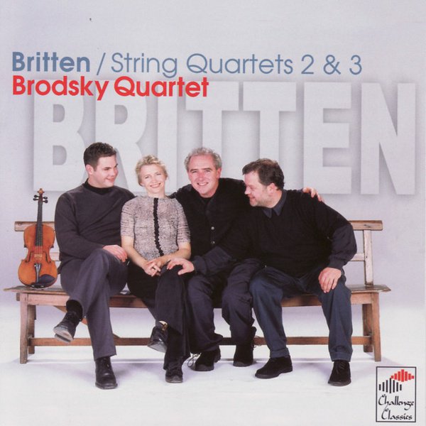 Britten: String Quartets 2 & 3 cover