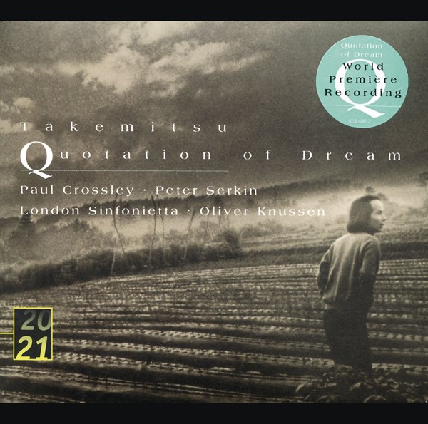 Takemitsu: Quotation of Dream cover