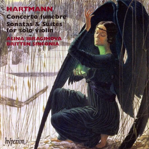 Hartmann: Concerto funebre; Sonatas & Suites for solo violin cover